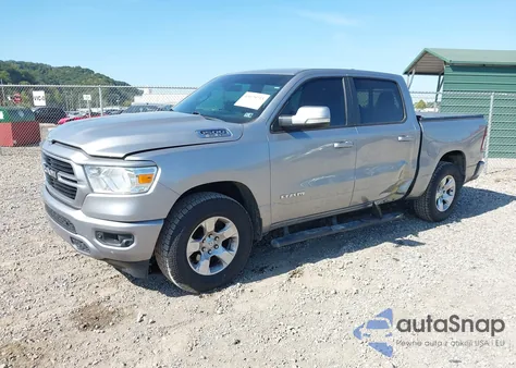 2020 Ram 1500 Big Horn 4X4 5'7 Box from USA, damaged, VIN 1C6SRFFT6LN366417